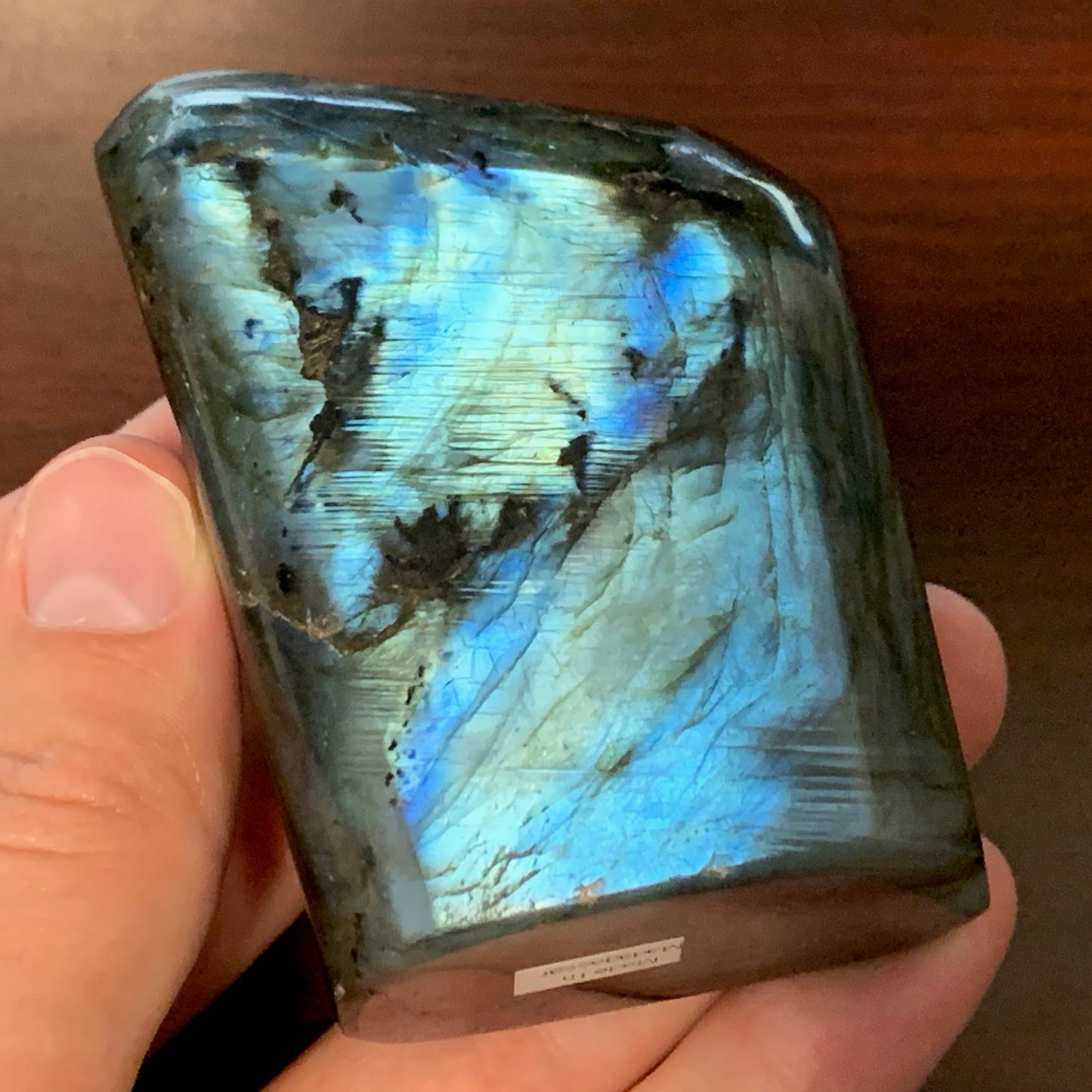 3.2" Polished Labradorite from Madagascar
