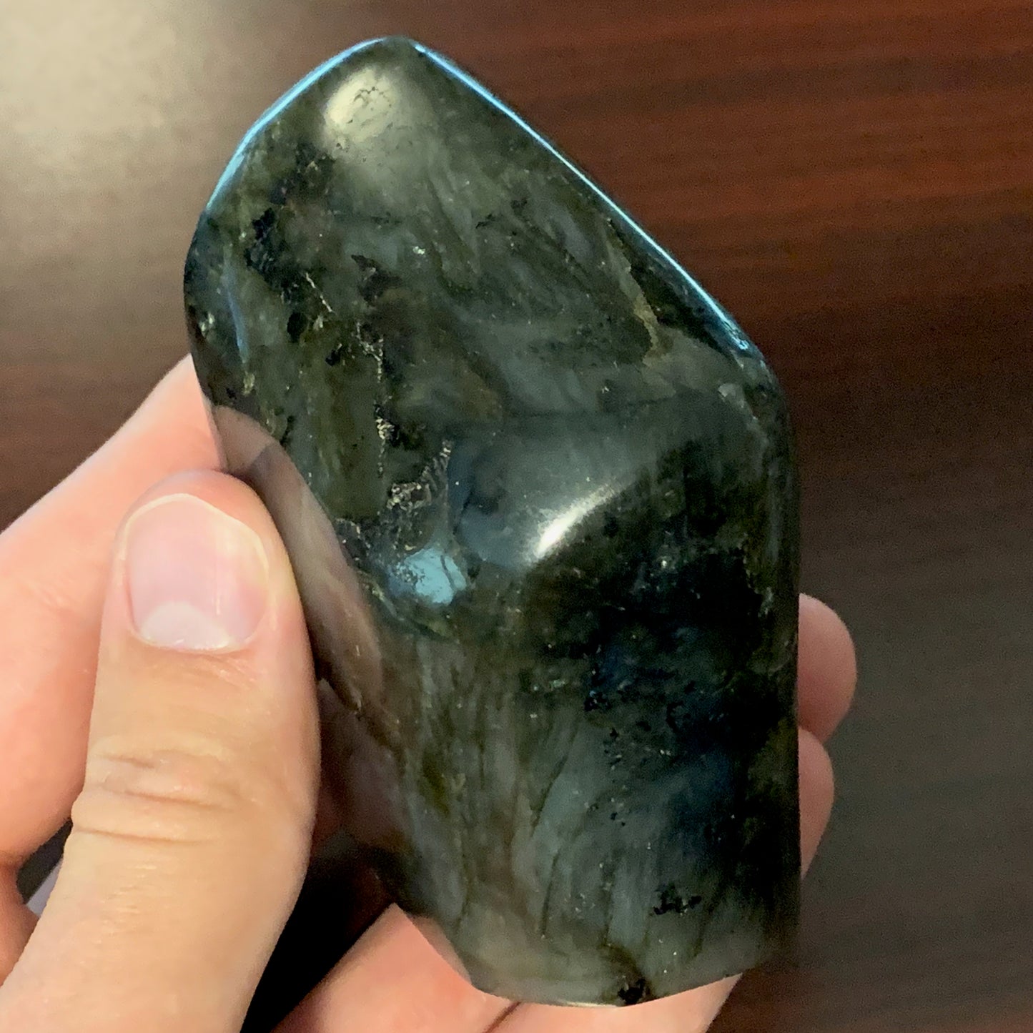 3.2" Polished Labradorite from Madagascar