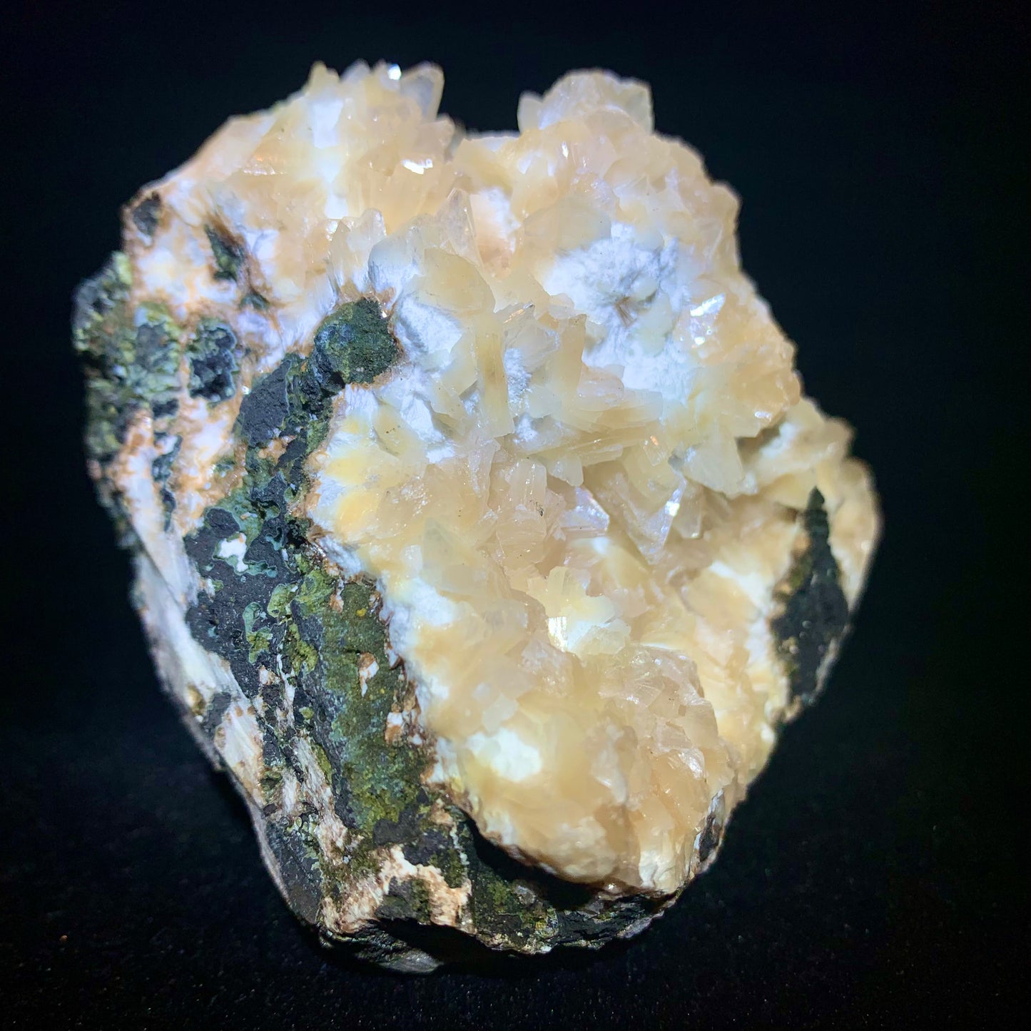 4" Pink Heulandite Crystal Cluster