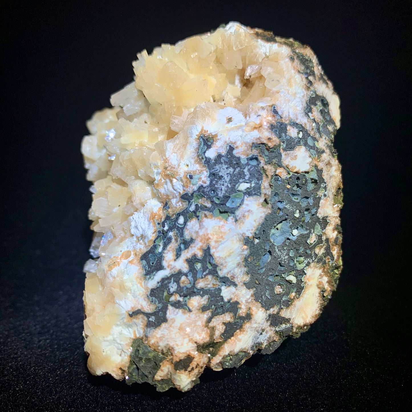 4" Pink Heulandite Crystal Cluster