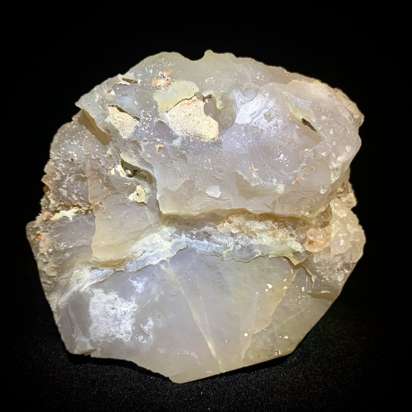 4.3" Lavender Druzy Apophyllite Crystal Cluster