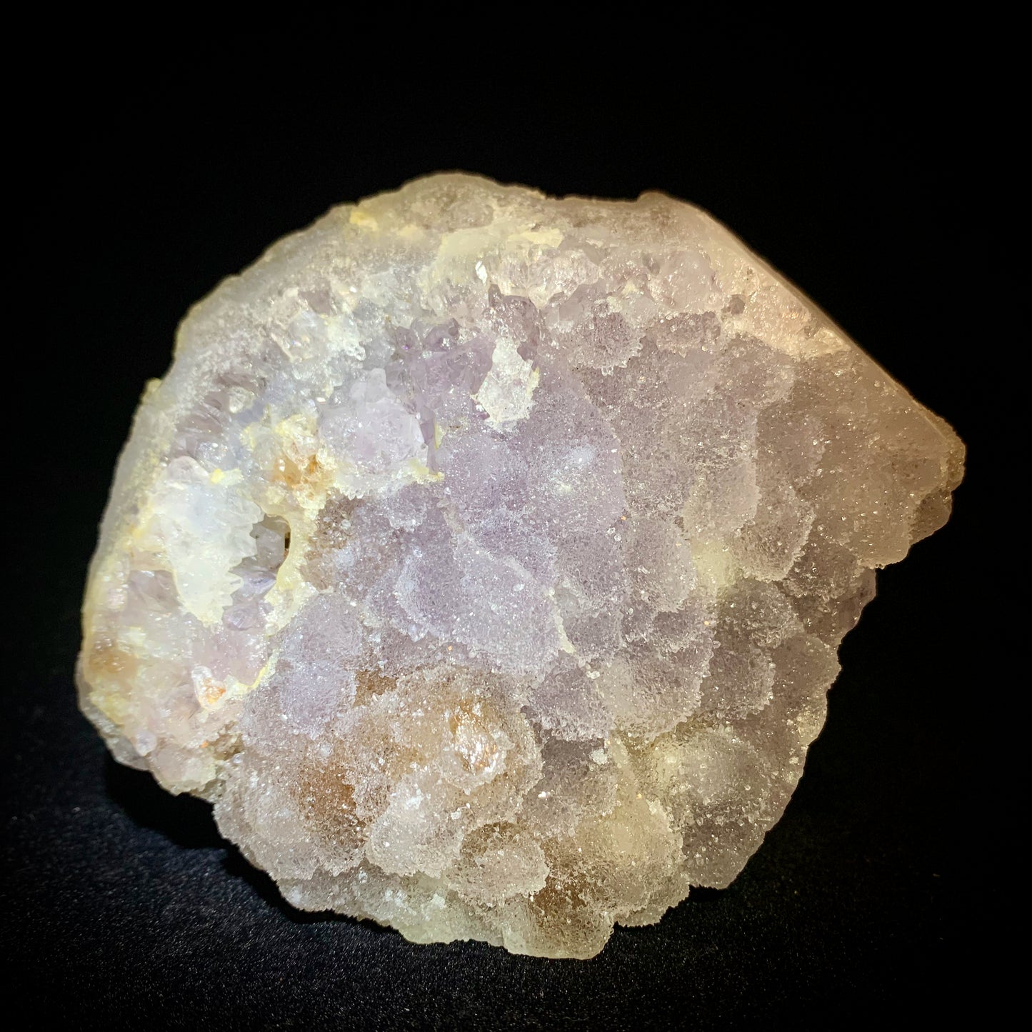 4.3" Lavender Druzy Apophyllite Crystal Cluster