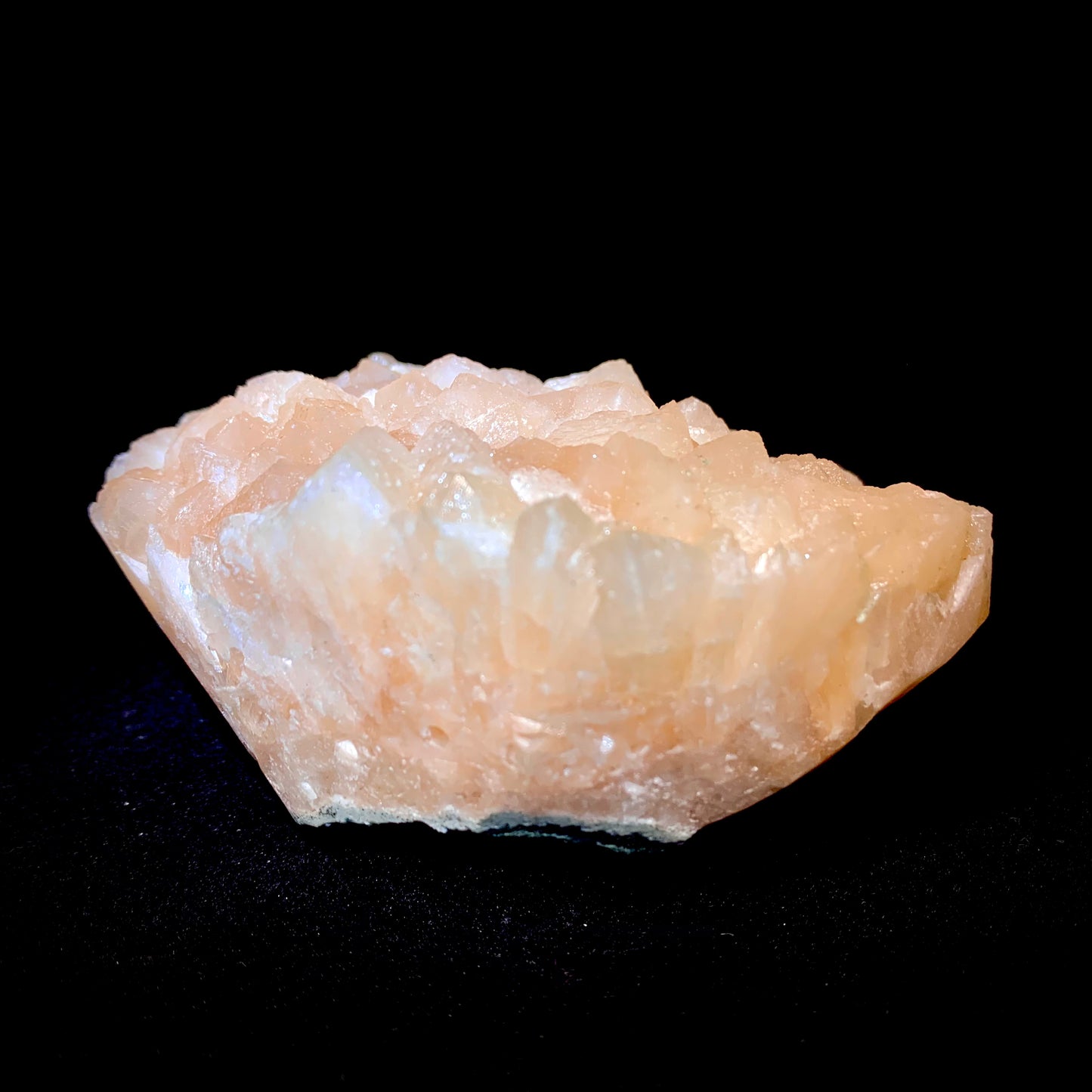 4.5" Rose Pink Stilbite Crystal Cluster