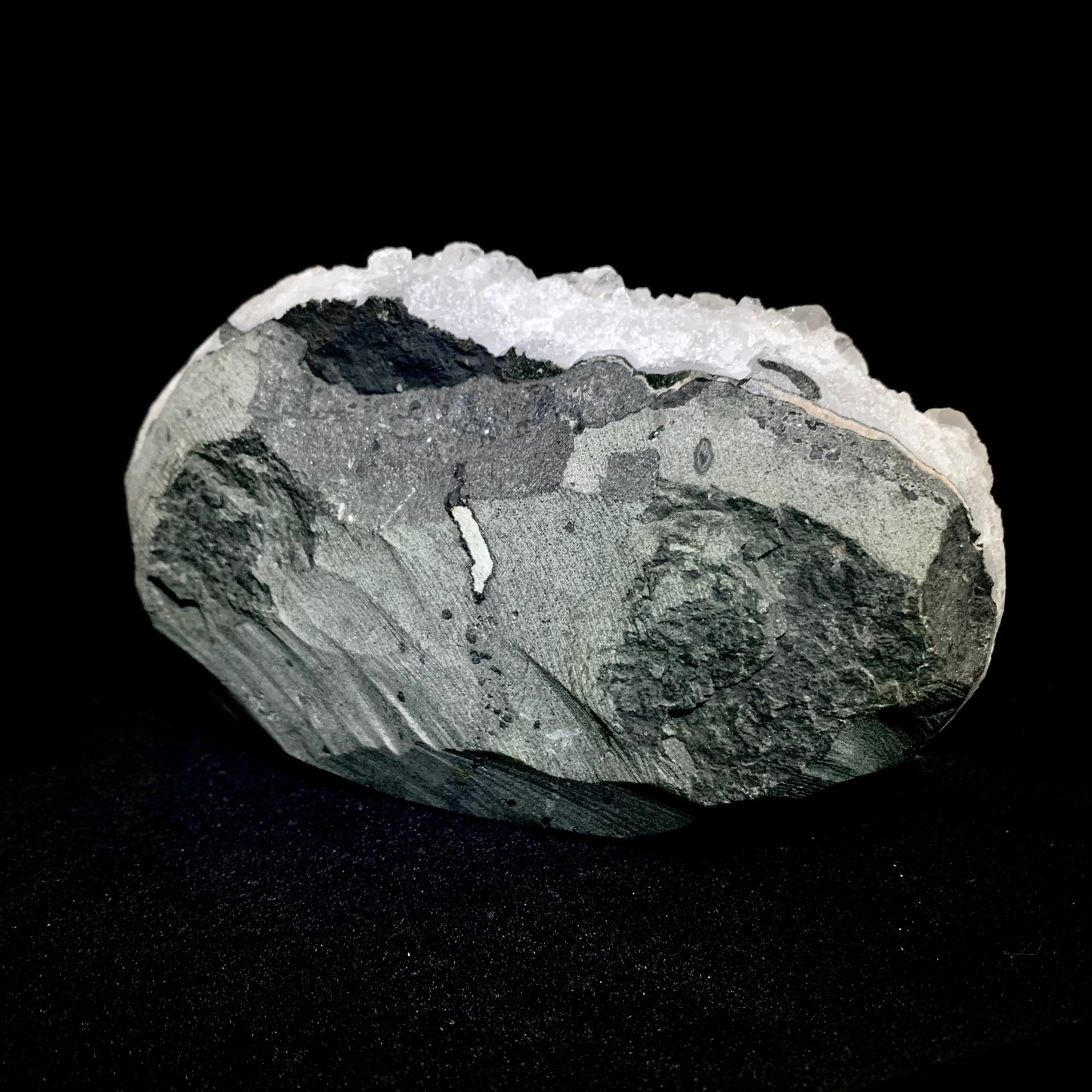 6.5" Light Blue Celestite Crystal Cluster