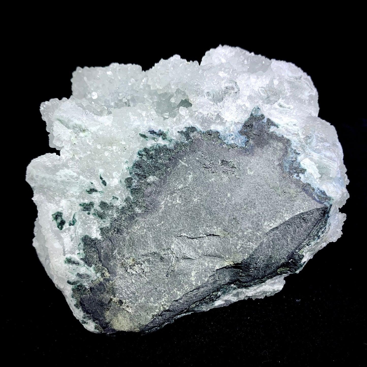 5" Blue Druzy Apophyllite Crystal Cluster