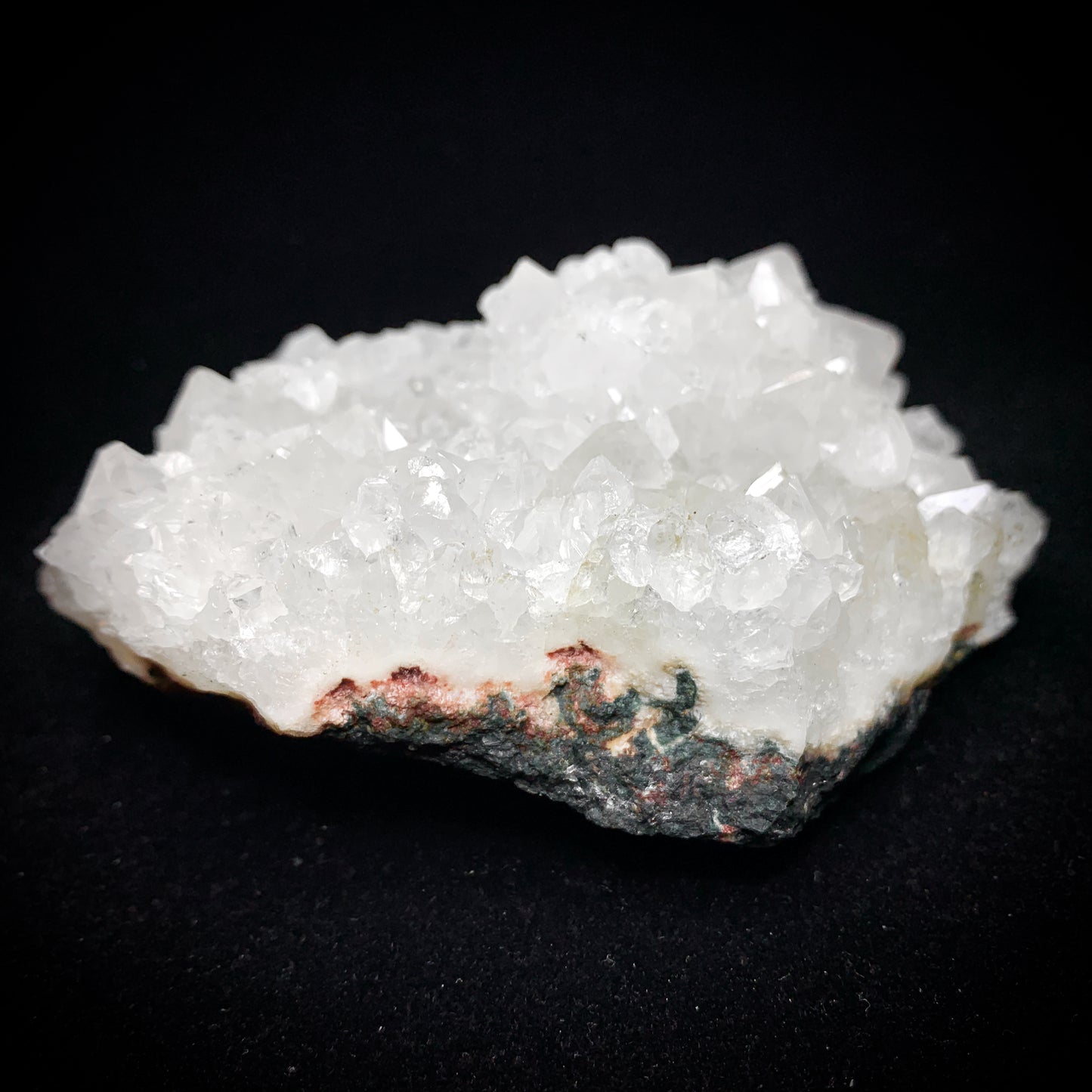 3.8" Clear Apophyllite Crystal Cluster
