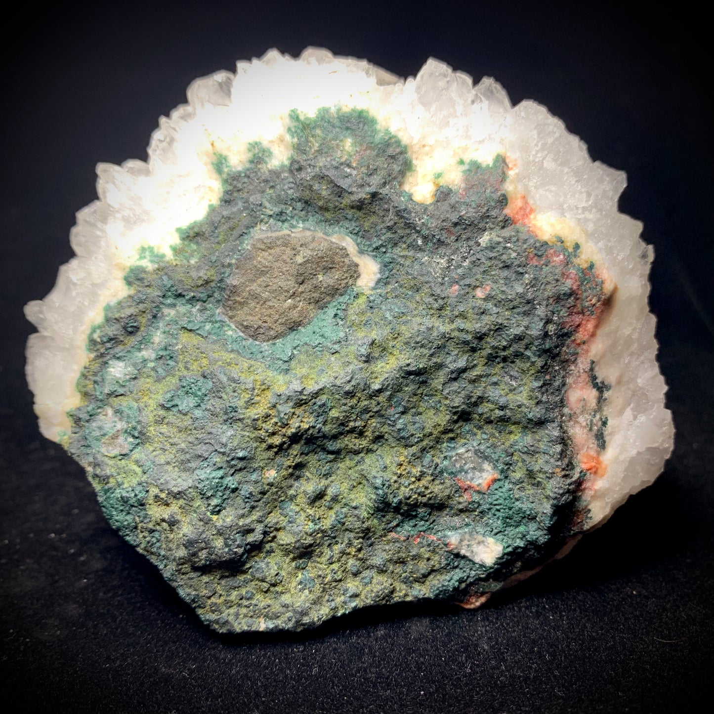 3.8" Clear Apophyllite Crystal Cluster