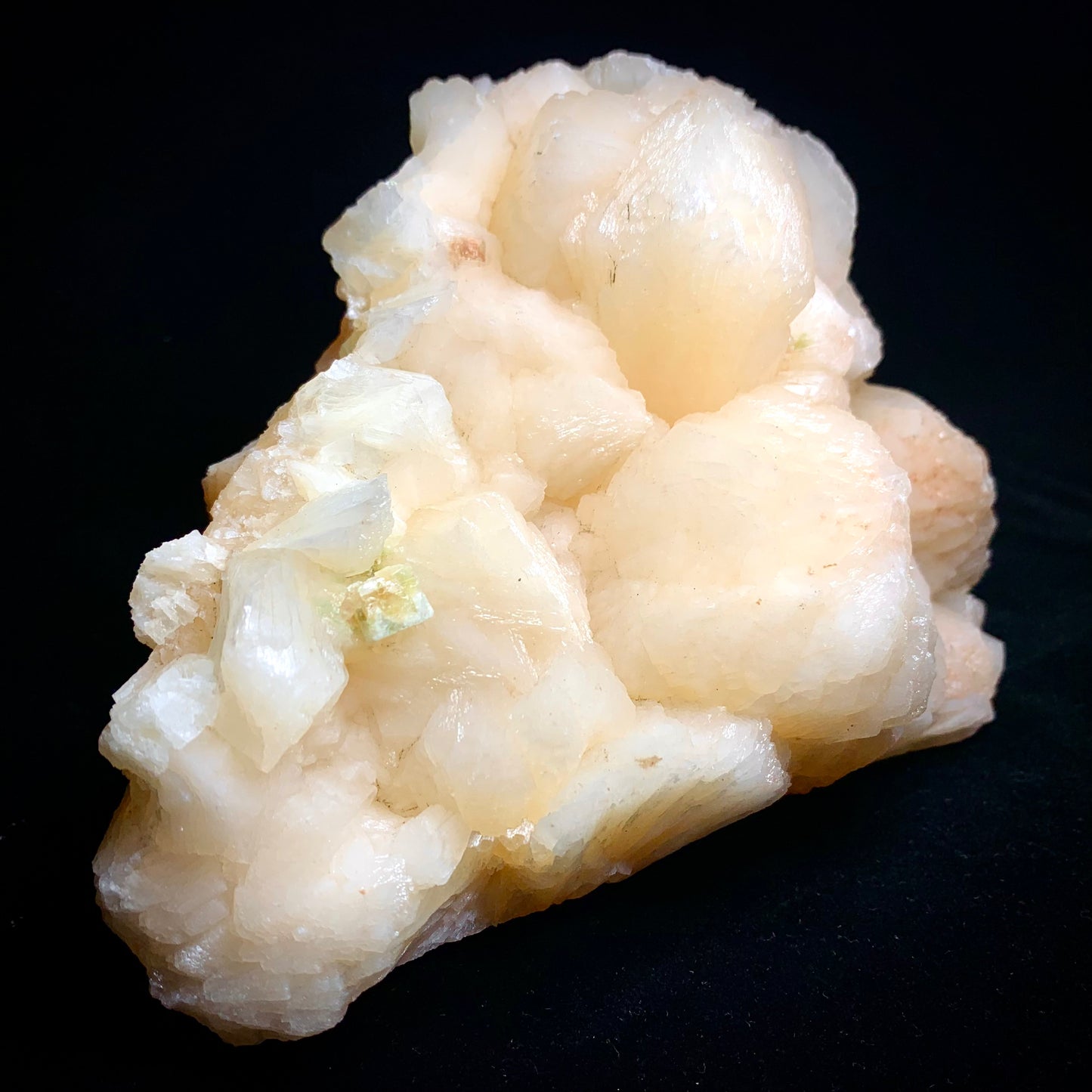 6.5" Light-pink Stilbite Crystal Cluster