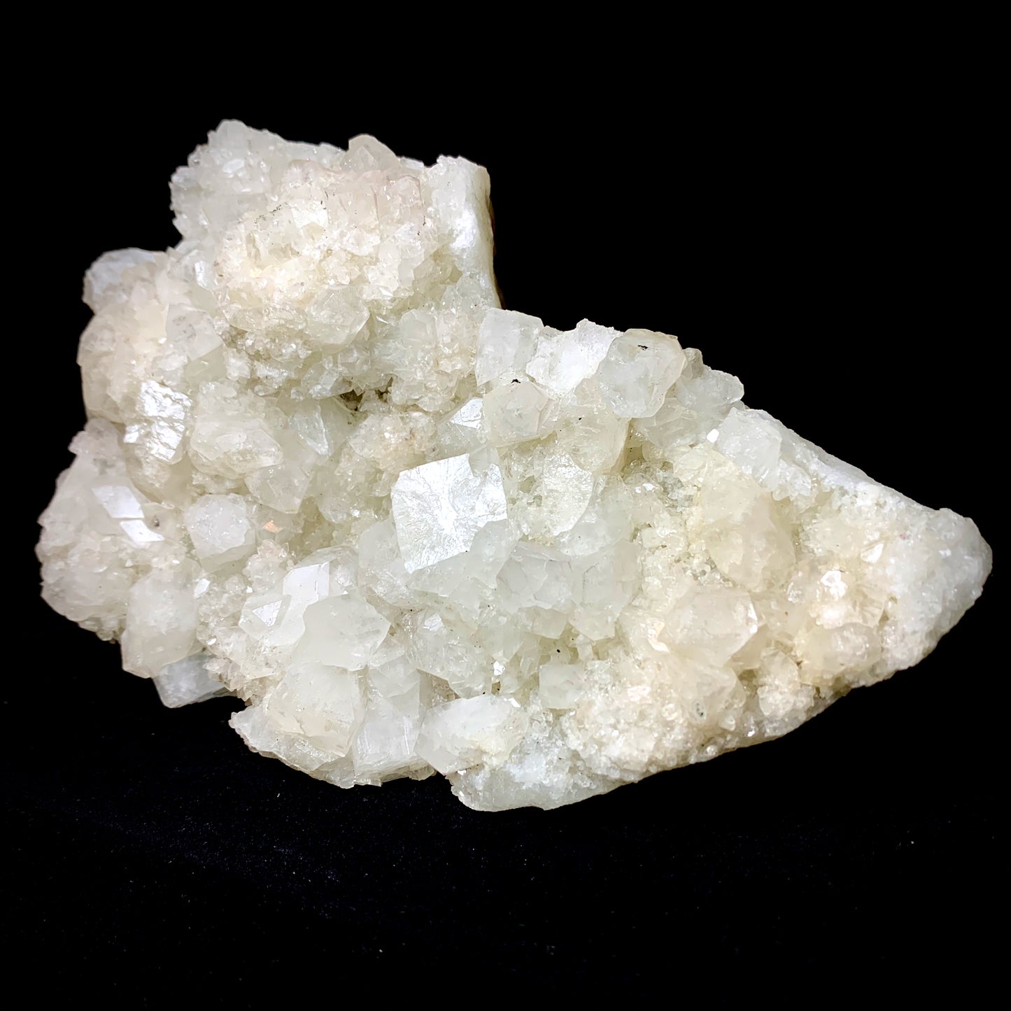 4.5" Large Clear Apophyllite Crystal Cluster