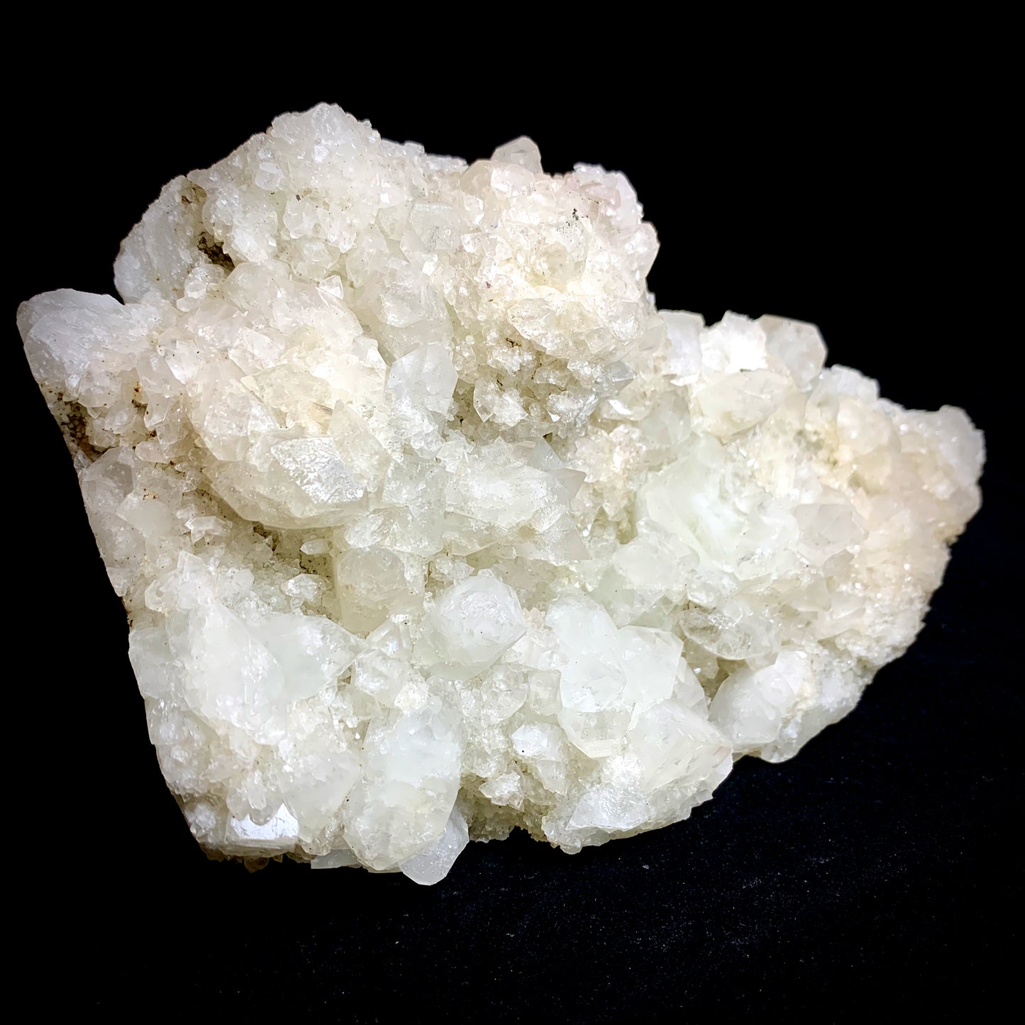 4.5" Large Clear Apophyllite Crystal Cluster