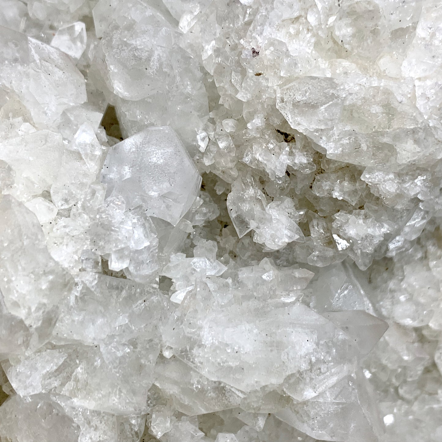 4.5" Large Clear Apophyllite Crystal Cluster