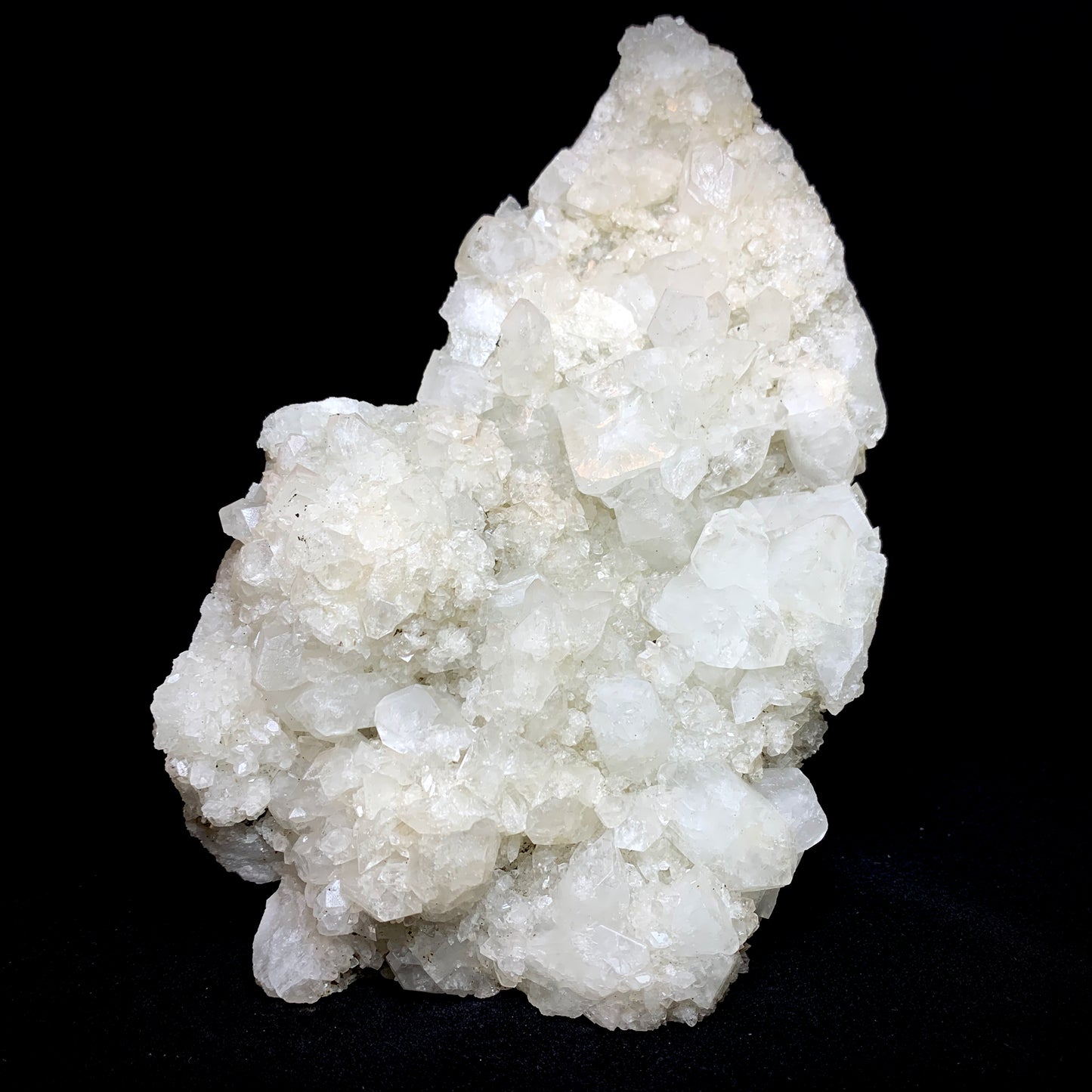 4.5" Large Clear Apophyllite Crystal Cluster
