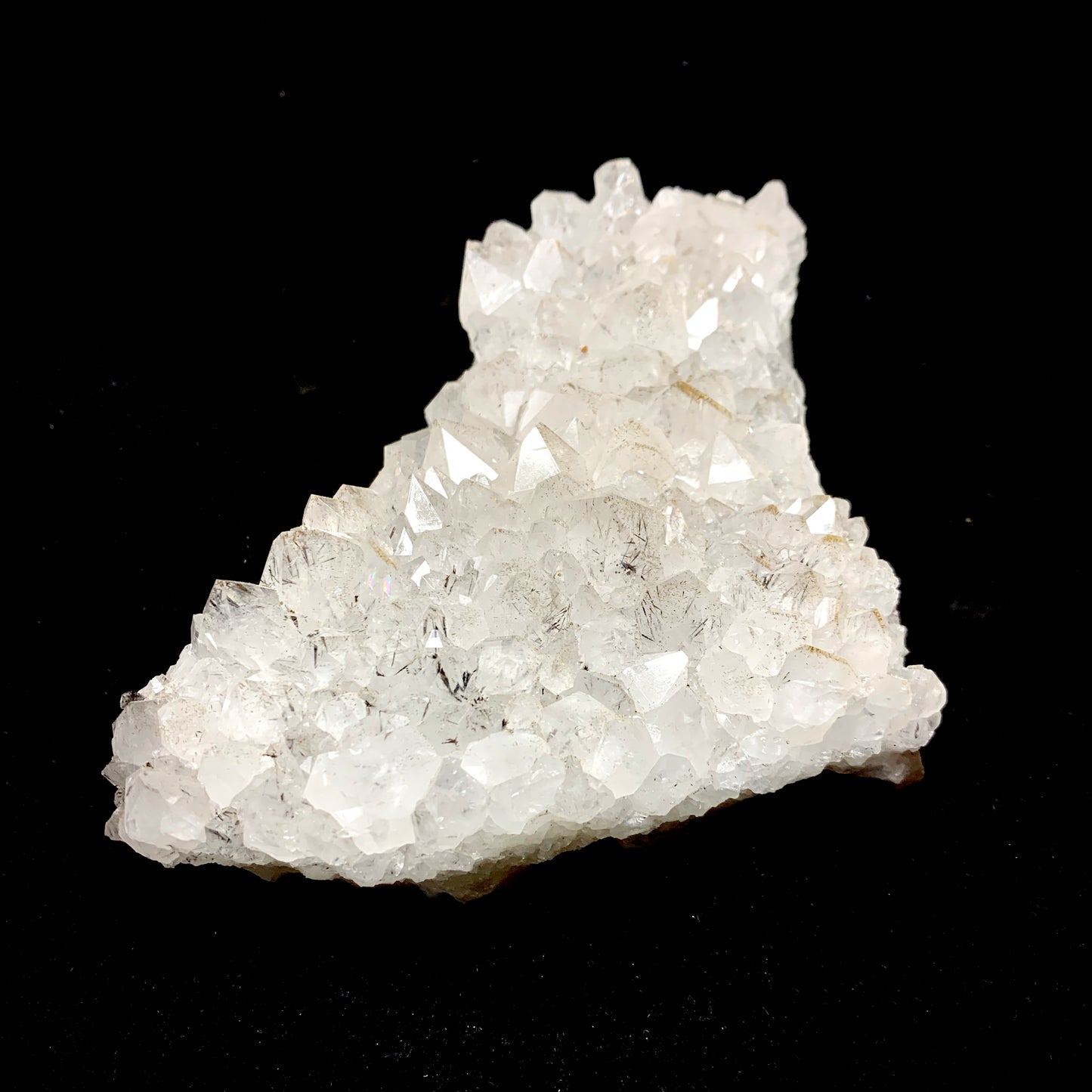 6.2" Clear Quartz Crystal Cluster from Morocco