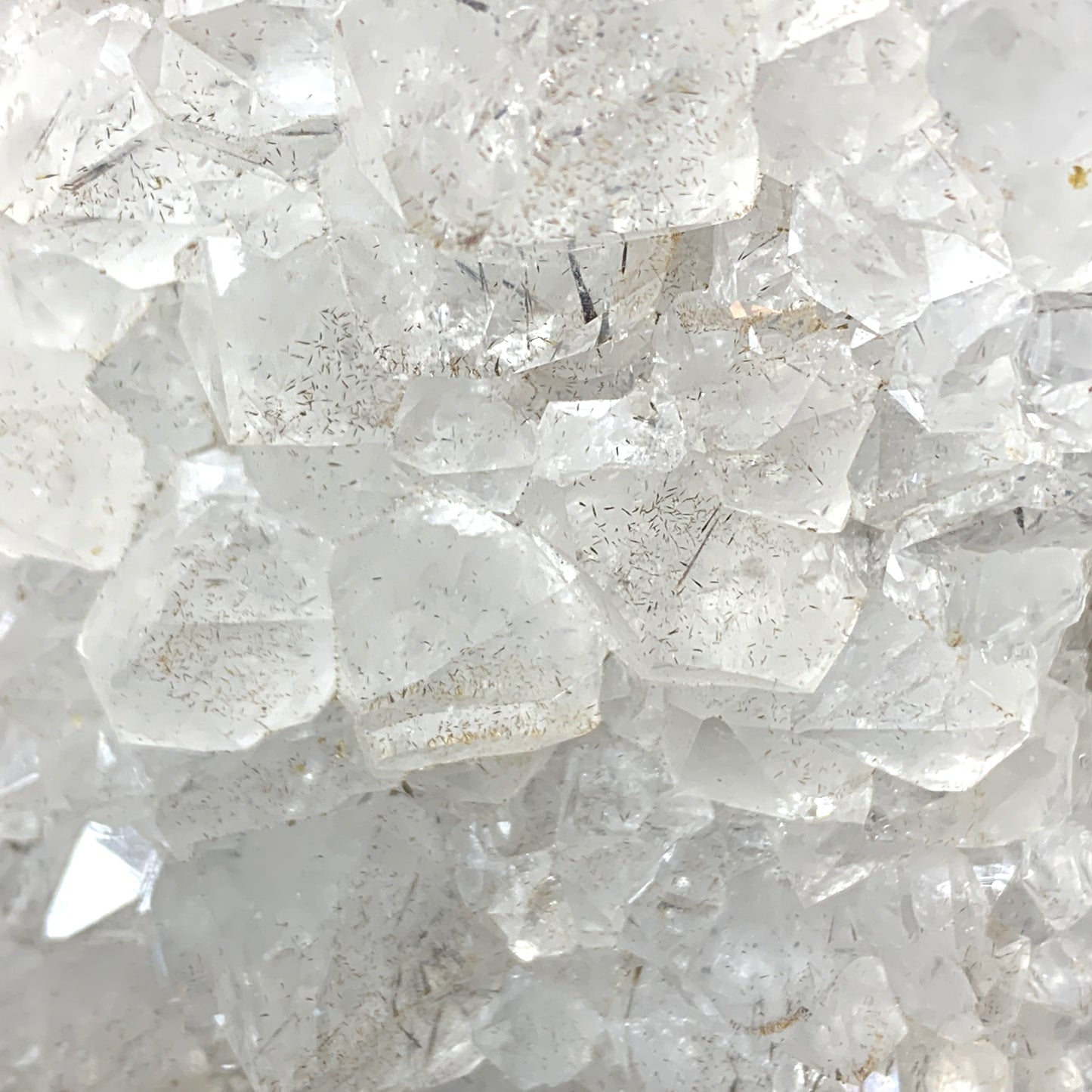 6.2" Clear Quartz Crystal Cluster from Morocco