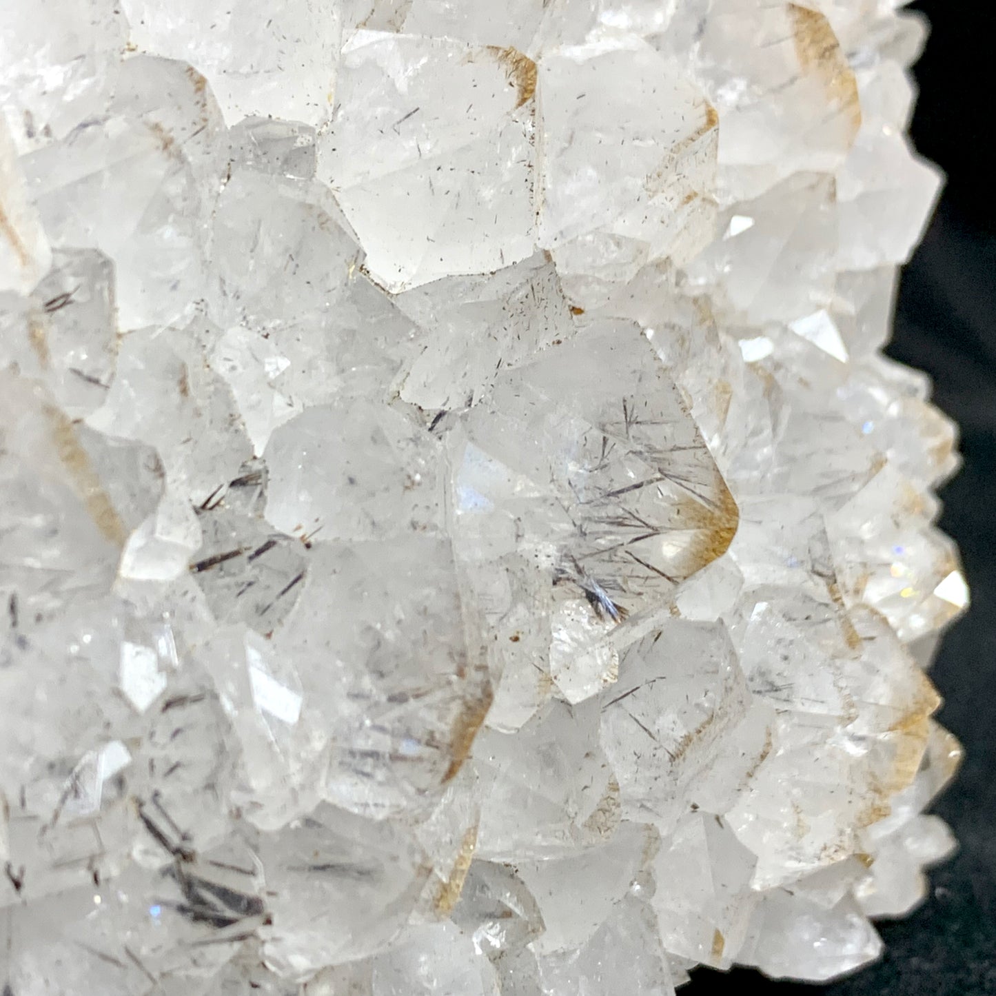 6.2" Clear Quartz Crystal Cluster from Morocco