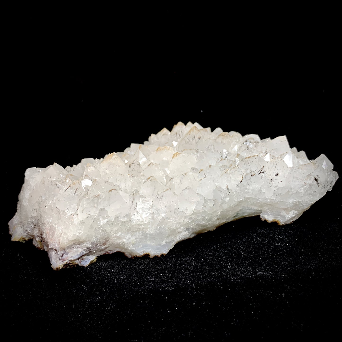 6.2" Clear Quartz Crystal Cluster from Morocco