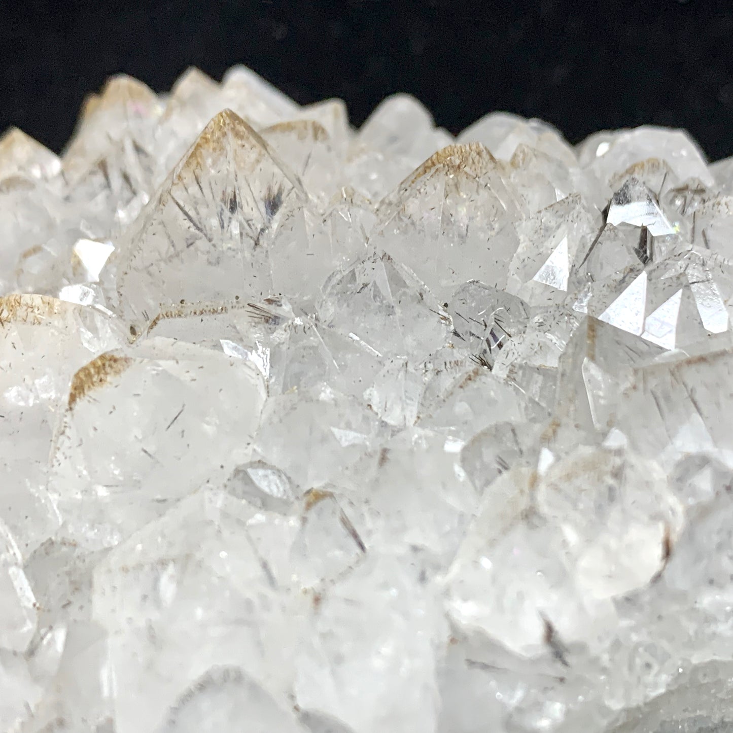 6.2" Clear Quartz Crystal Cluster from Morocco