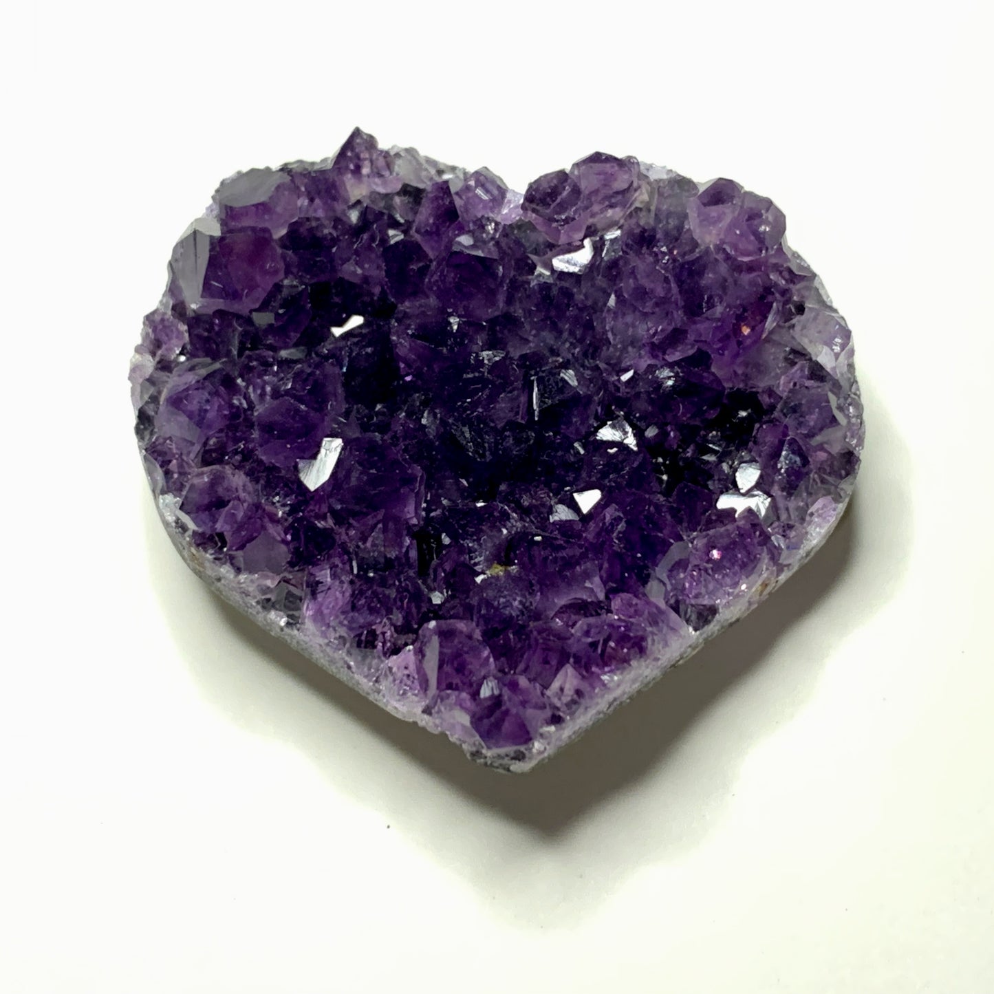 1.6" Amethyst Heart from Uruguay