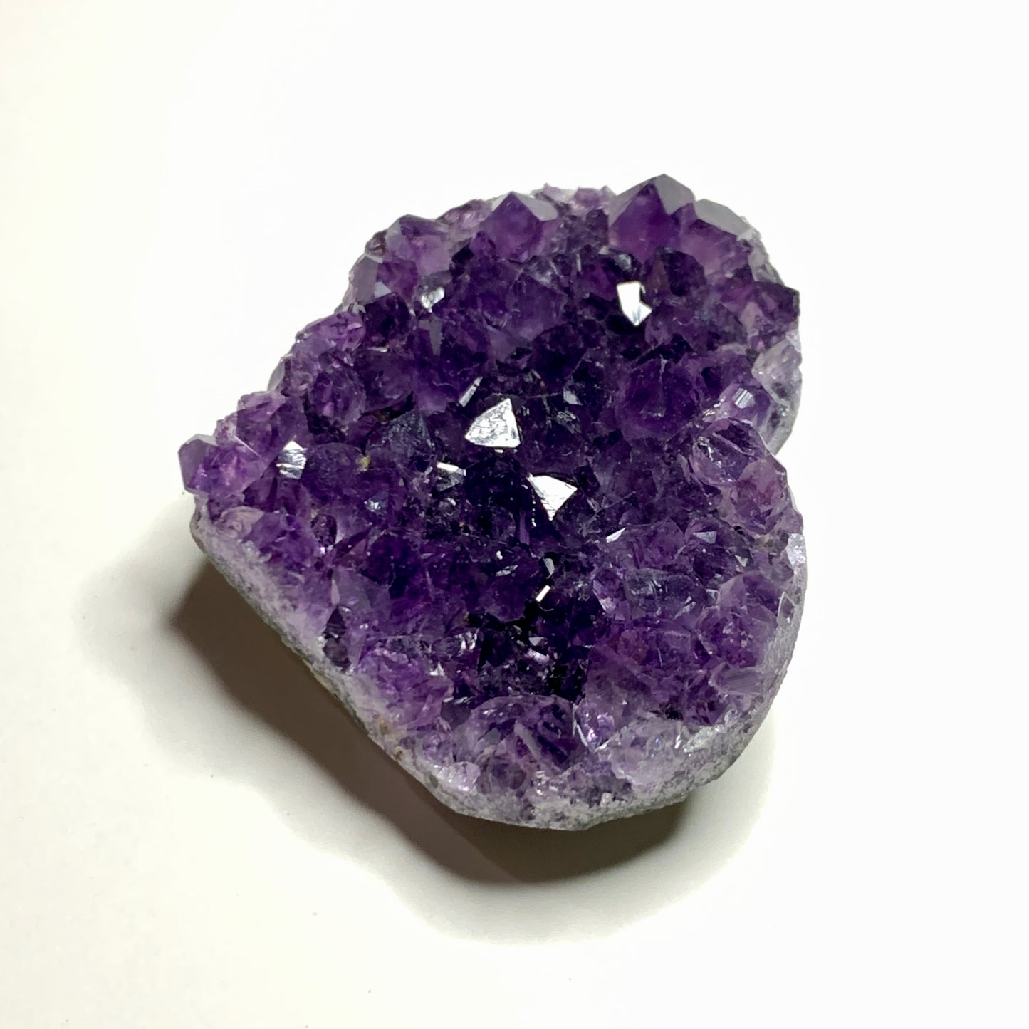 1.6" Amethyst Heart from Uruguay