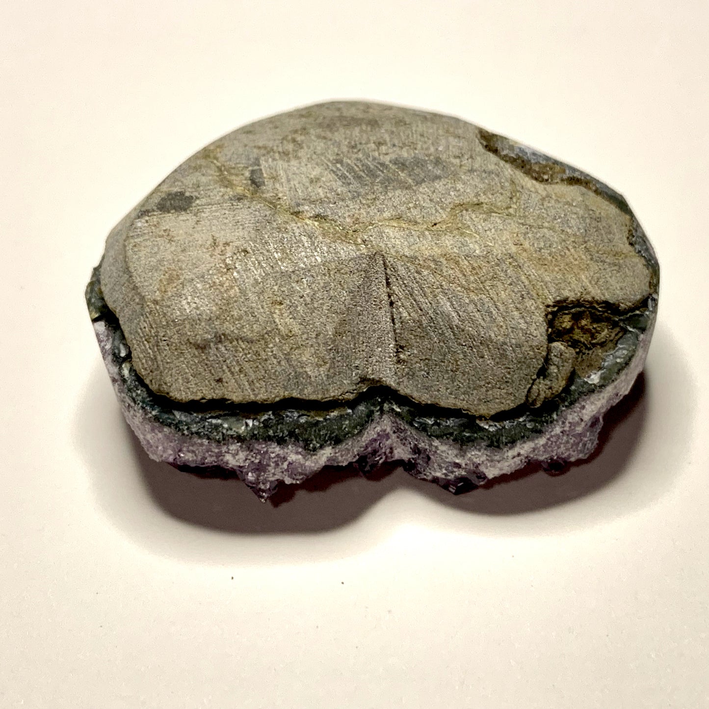 1.6" Amethyst Heart from Uruguay