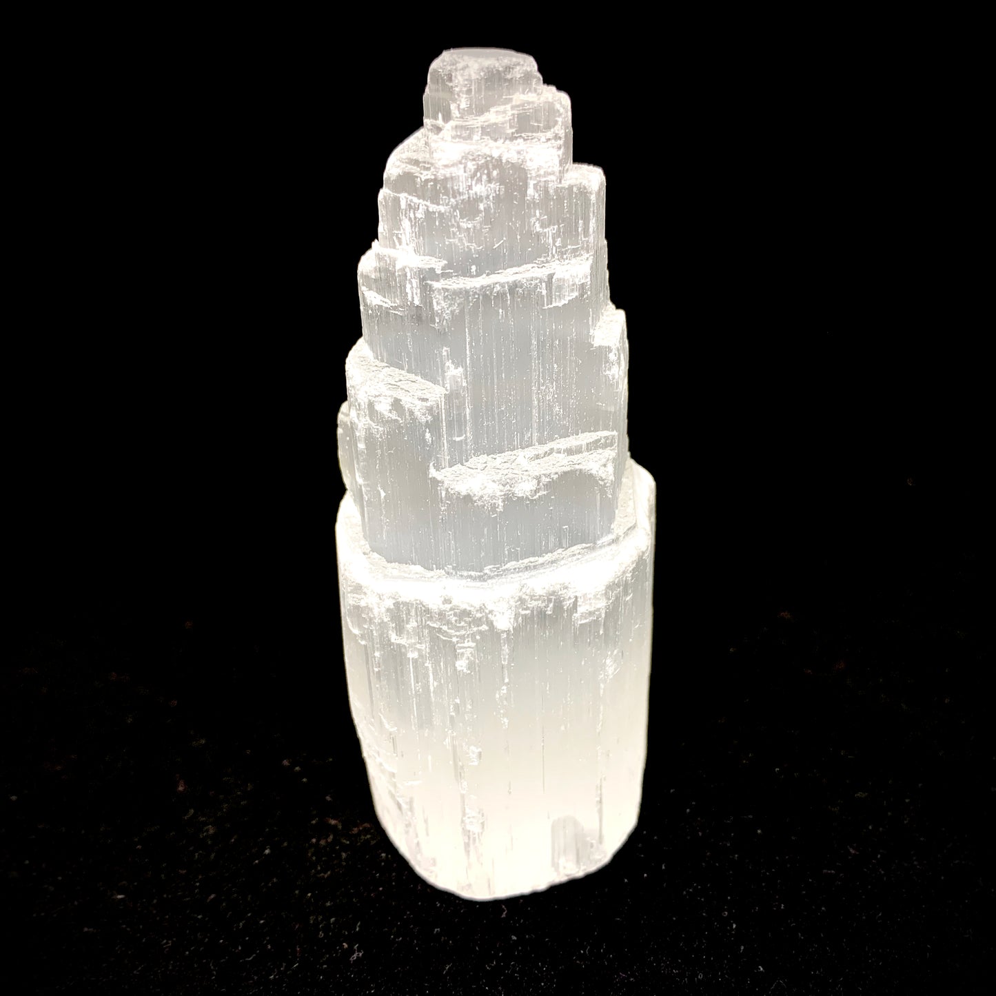 4" Moroccan Selenite Tower