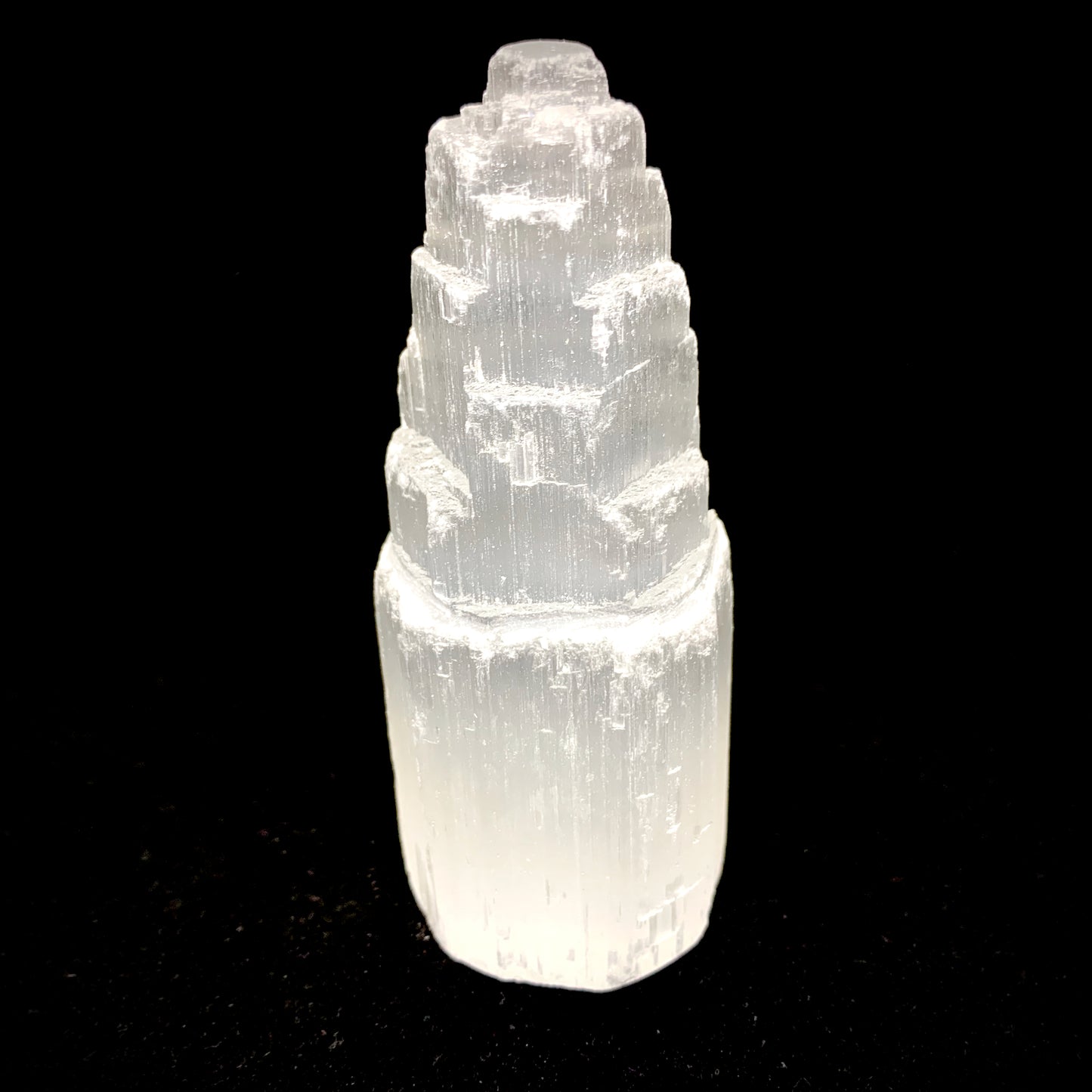 4" Moroccan Selenite Tower