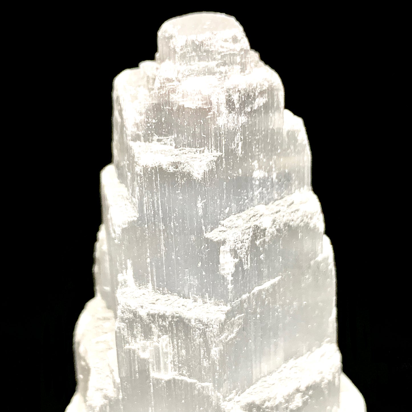 4" Moroccan Selenite Tower