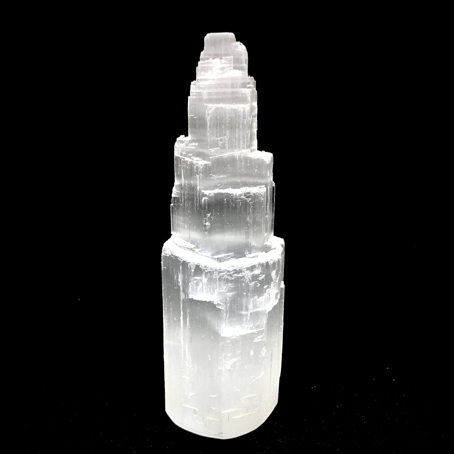 6" Moroccan Selenite Tower