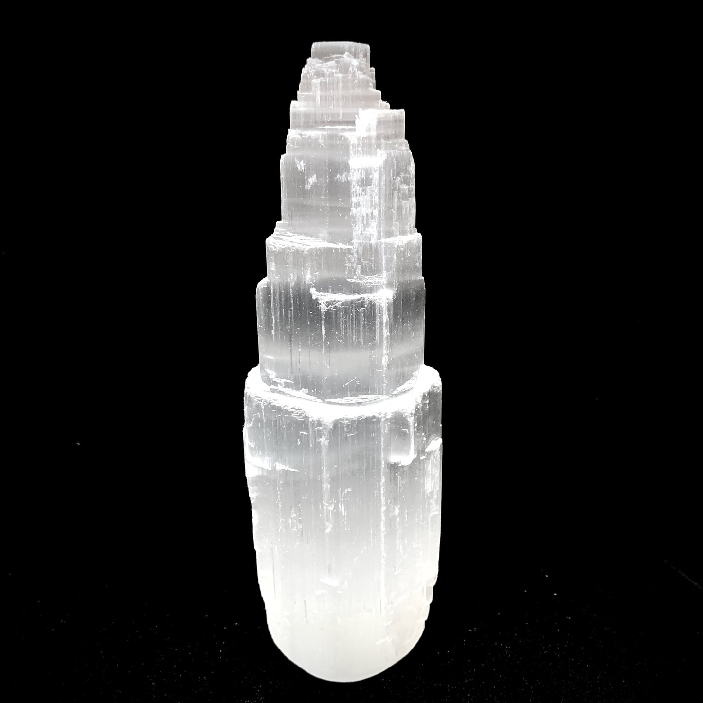 6" Moroccan Selenite Tower