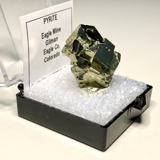 Pyrite from Eagle Mine, Colorado
