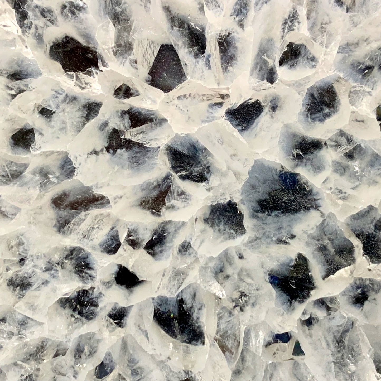 9.1" Cut & Polished Brazilian Agate Slice with Metal Stand