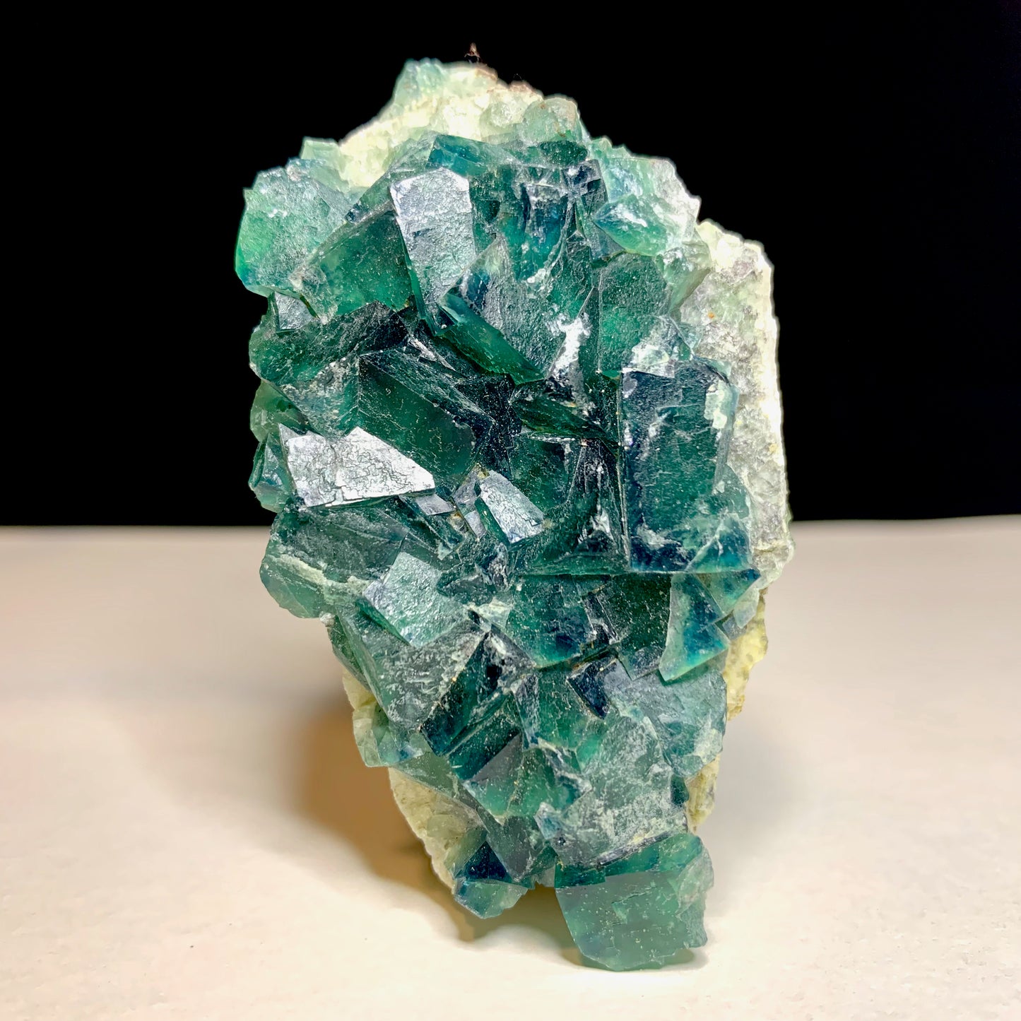 3.1" Fluorite Crystal Cluster from Madagascar