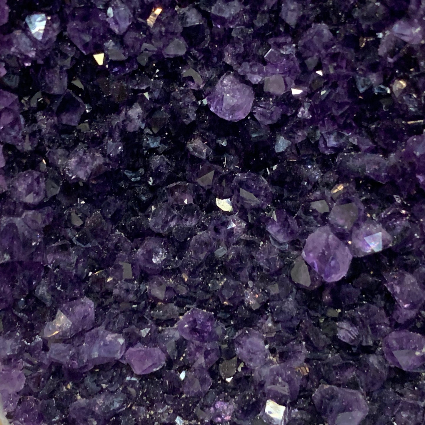 3" Extra Quality Dark Amethyst Crystal Cluster from Uruguay