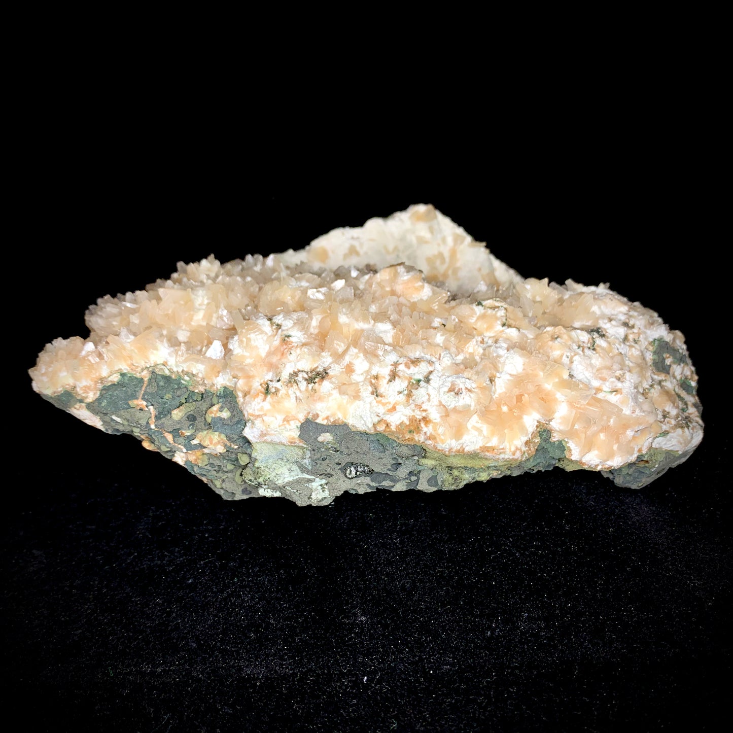 7.3" Pink Heulandite Crystal Cluster