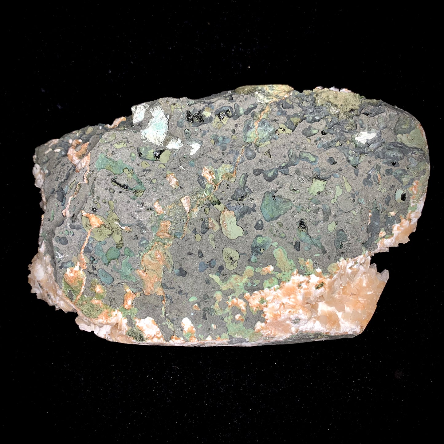 7.3" Pink Heulandite Crystal Cluster