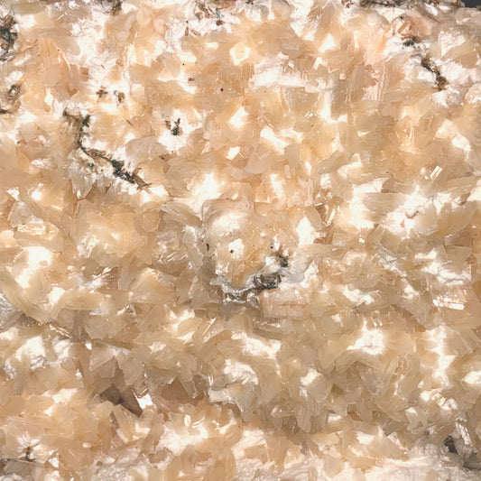 7.3" Pink Heulandite Crystal Cluster