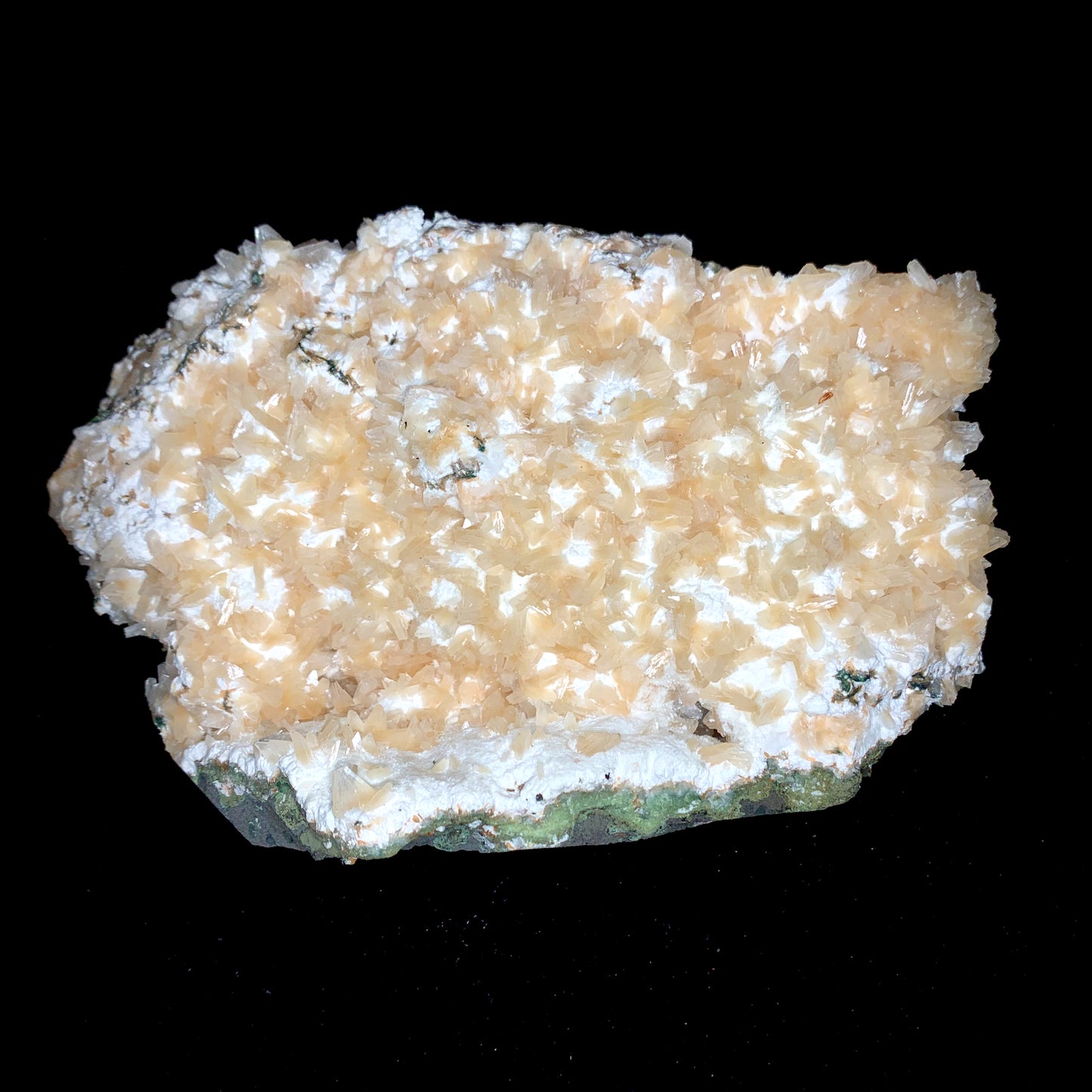 7.3" Pink Heulandite Crystal Cluster
