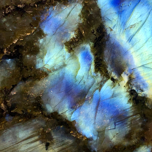 3.2" Polished Labradorite from Madagascar