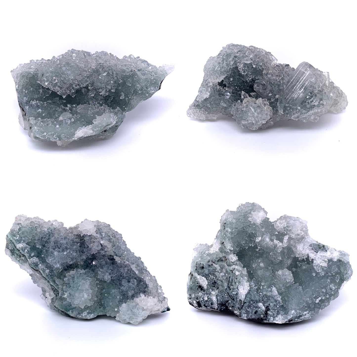 3" Blue Apophyllite Crystals