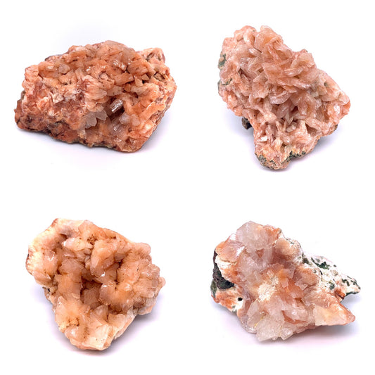 2" Pink Heulandite Crystals