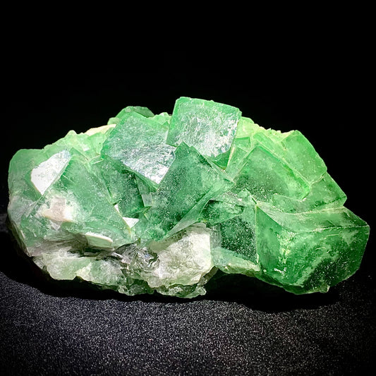 5" Rare Large Fluorite Crystal Cluster from Madagascar
