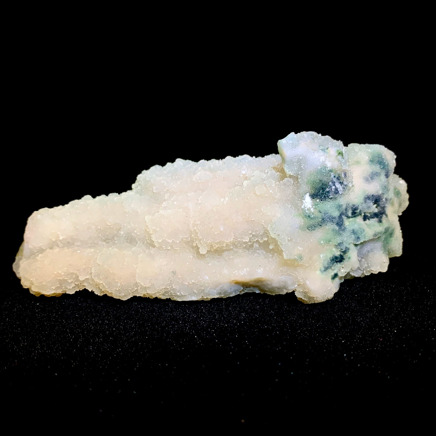 5.3" Teal Botryoidal Druzy Apophyllite Crystal Cluster