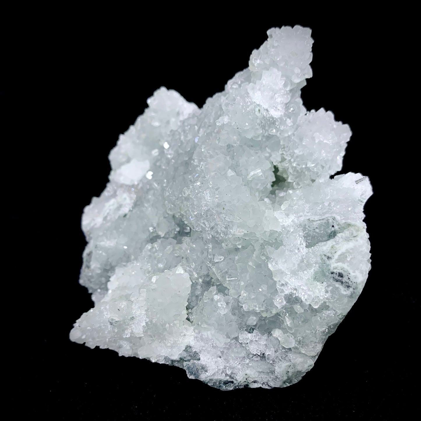 5" Blue Druzy Apophyllite Crystal Cluster