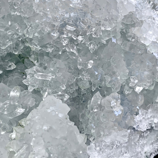 5" Blue Druzy Apophyllite Crystal Cluster