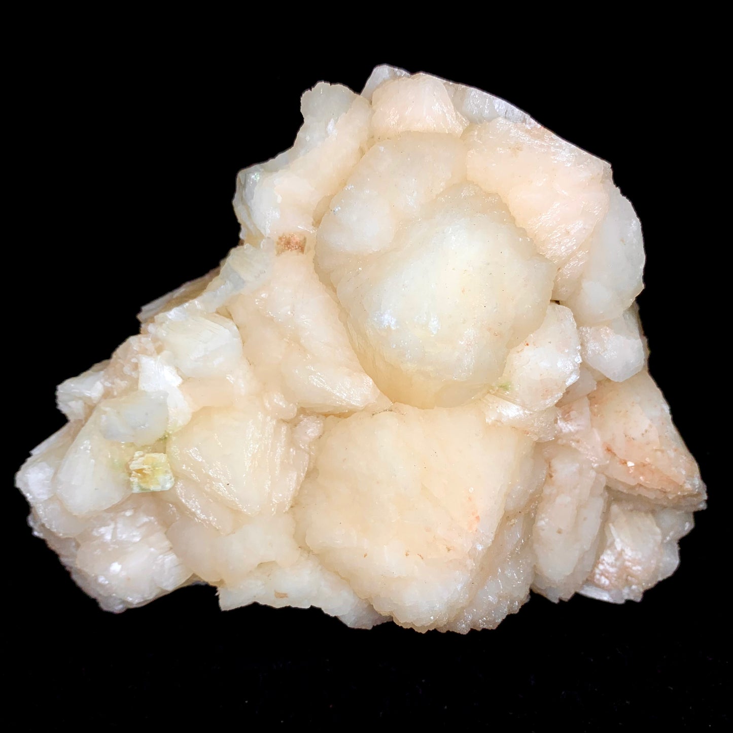 6.5" Light-pink Stilbite Crystal Cluster