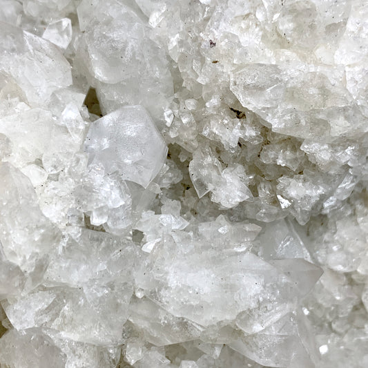 4.5" Large Clear Apophyllite Crystal Cluster