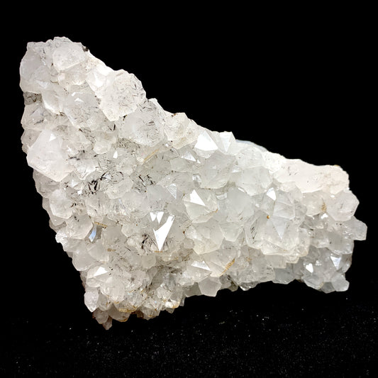 6.2" Clear Quartz Crystal Cluster from Morocco