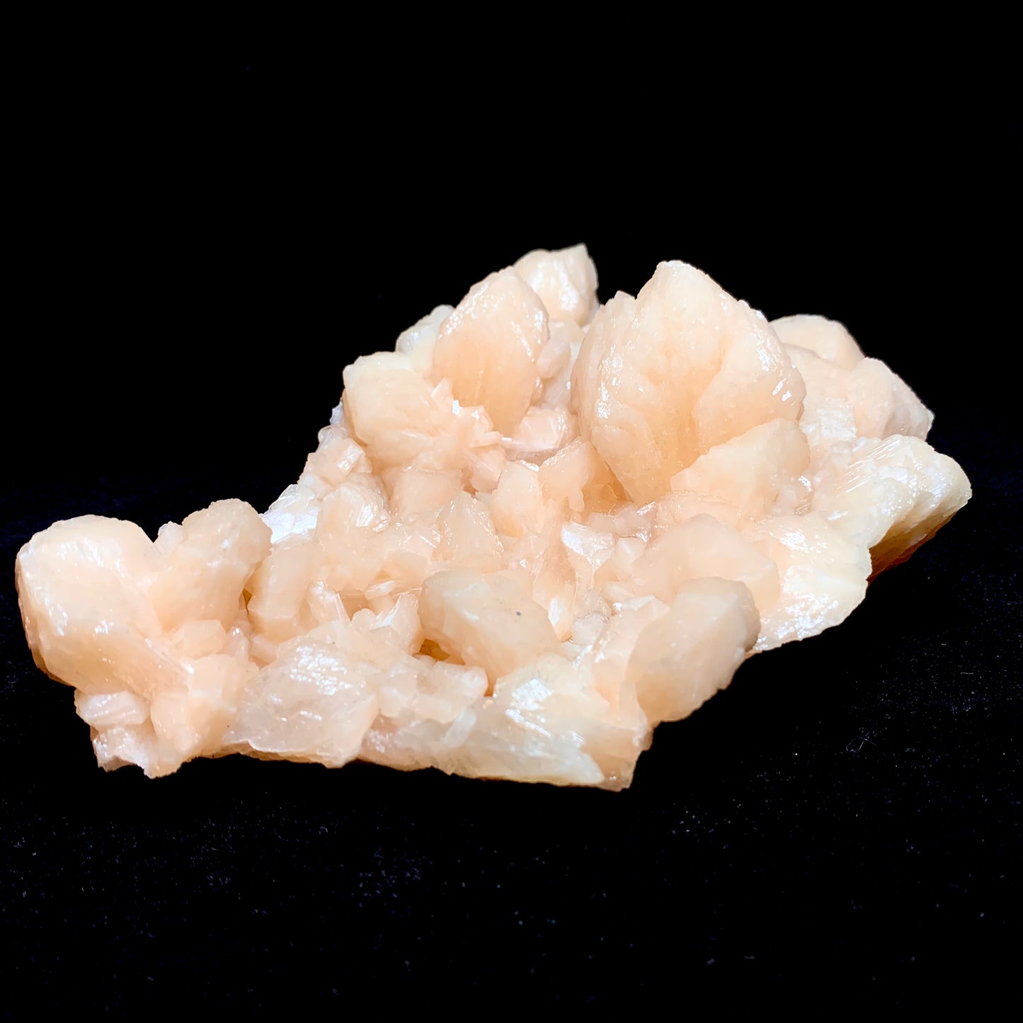 7.5" Pink Stilbite Crystal Cluster