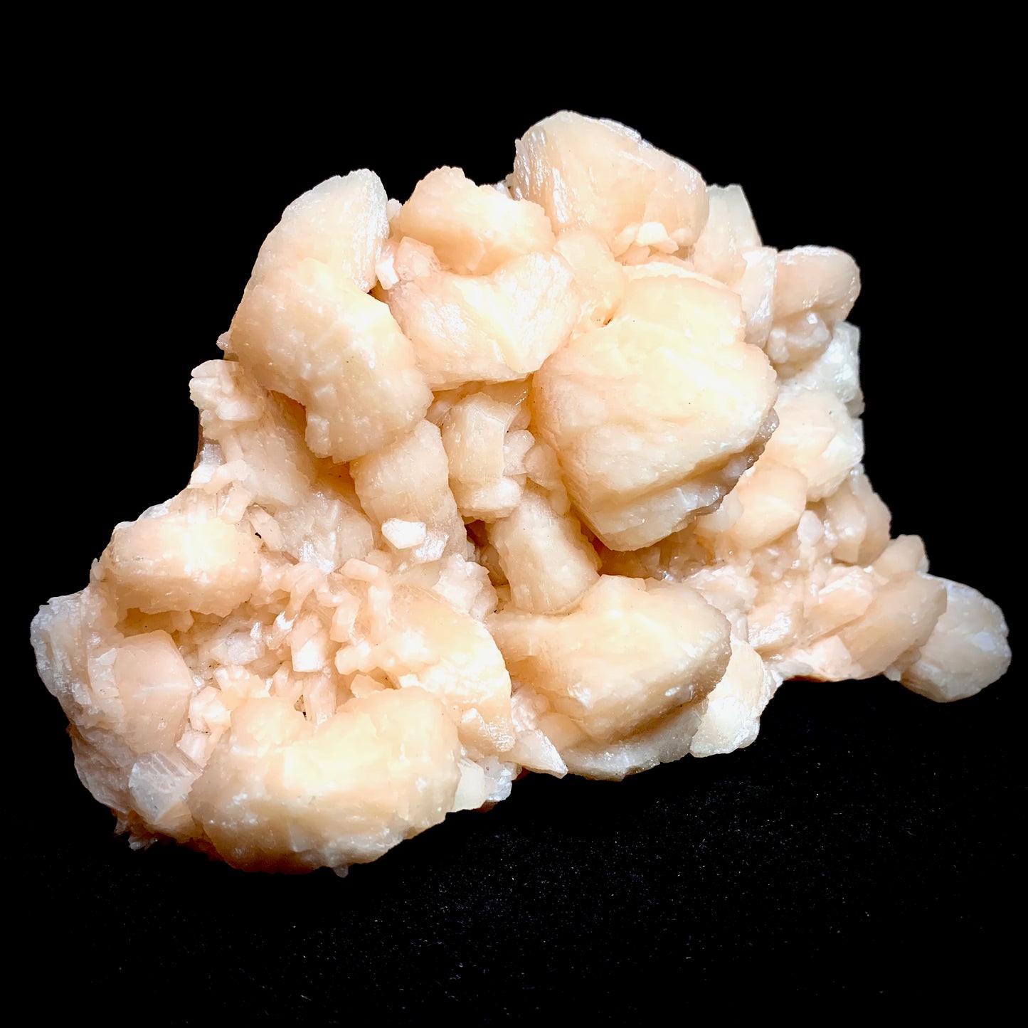 7.5" Pink Stilbite Crystal Cluster