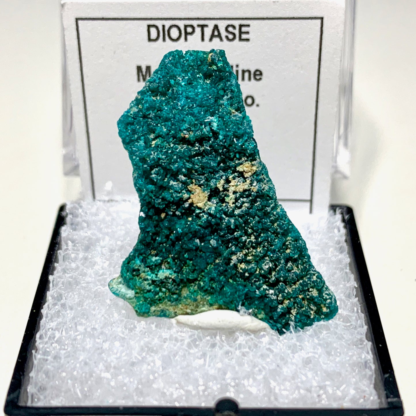 Dioptase from Morenci Mine, Arizona